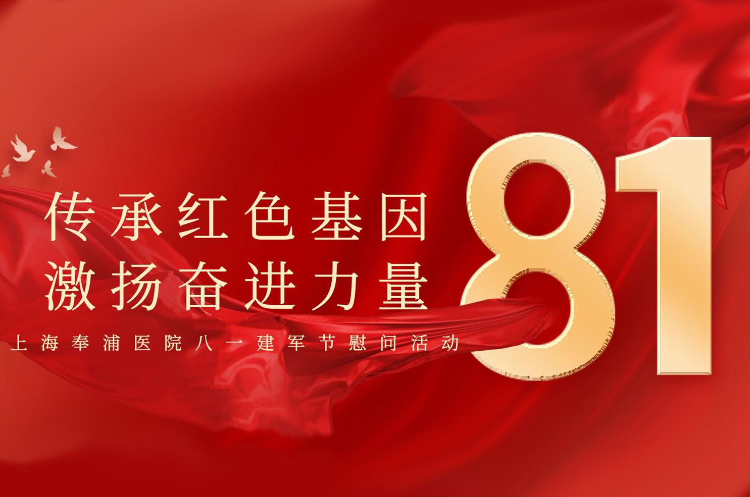 “传承红色基因，激扬奋进力量”庆八一慰问活动