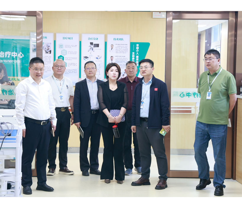 奉贤区工商联朱辰辰到上海奉浦医院调研
